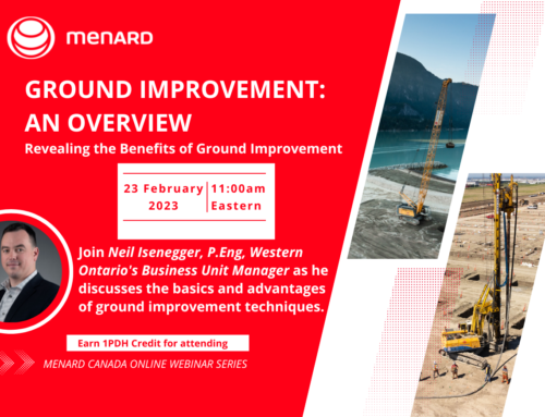 Ground Improvement : An overview / Webinar series