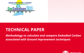 Technical paper Geosaskatoon 2023