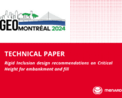 GeoMontreal Technical Paper- Rigid Inclusion