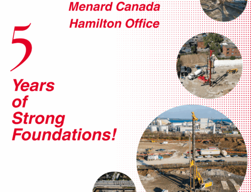 Le bureau de Menard Canada à Hamilton célèbre 5 ans d’excellence dans le domaine de l’amélioration des sols